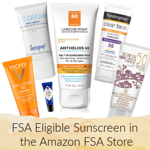 FSA Eligible Sunscreen in the Amazon FSA Store The Roving Fox