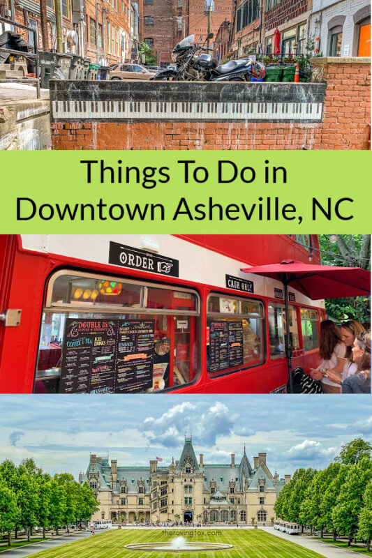 things to do in downtown Asheville NC Pinterest