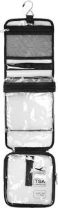 hanging toiletry bag for cruises