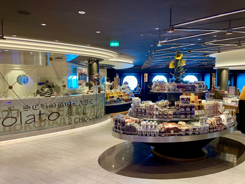 MSC Euribia Northern Europe Cruise Review cafe